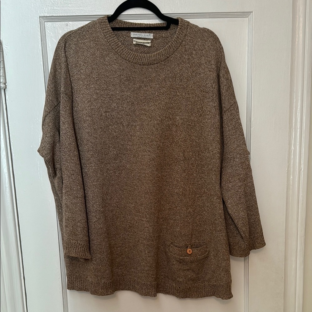 Vintage Neiman Marcus Brown Oversized Sweater
